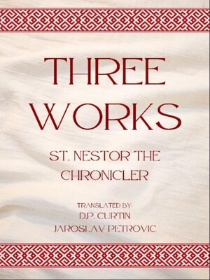 cover image of Three Works